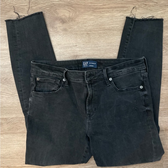 GAP Black Straight Leg Jeans - Picture 1 of 4